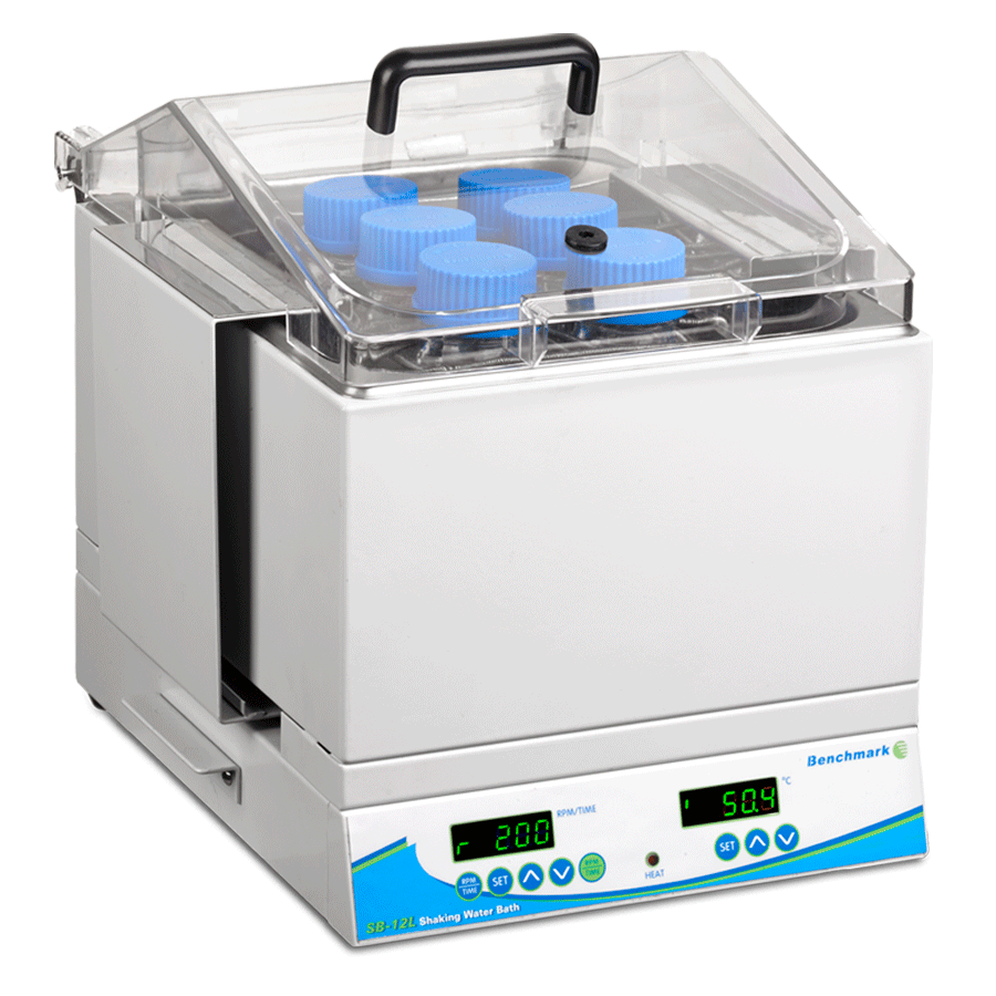 Benchmark Scientific  SB0012  Shaking Water Bath w/Universal Spring Platform, 12L