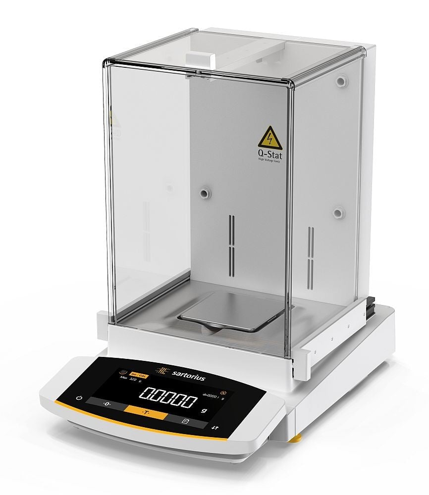 Sartorius MCE324S-2S00-I Cubis II Analytical Balance w/ B&W Touch screen, Auto Doors with Ionizer, 320 g x 0.1 mg