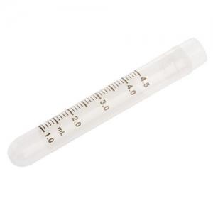 Celltreat 229918 CF Cryogenic Vial 4.5mL, Internal Thread, Round-Bottom, Sterile, 100 per Case