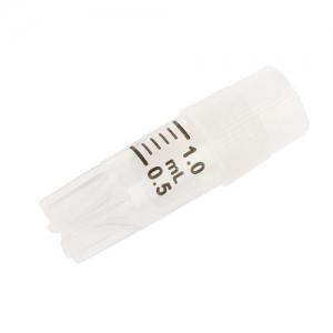 Celltreat 229923 CF Cryogenic Vial 1mL, External Thread, Self-Standing, Sterile, 100 per Case