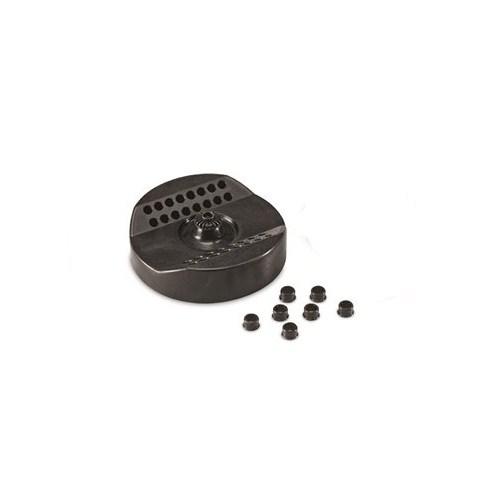 Heathrow Scientific 100504 Gusto® High Speed Mini-Centrifuge Rotor 4 x 8 Strip 0.2mL Tube ( with knob), Black