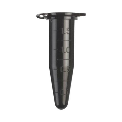 Heathrow Scientific 4323K Microcentrifuge Tube 1.5 mL, Black
