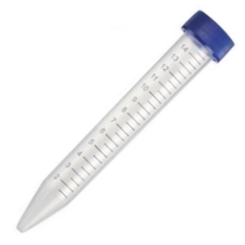Heathrow Scientific 4426B Conical Centrifuge Tube 15 mL Bulk Wrap Sterile, Natural