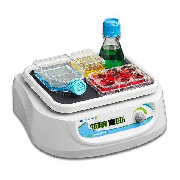 Benchmark Scientific BT302 ORBI-SHAKER JR WITH RUBBER MAT PLATFORM (9.5"X8"), 100-240V (US PLUG)