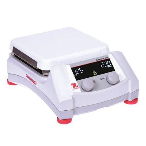 Ohaus e-G51HS07C 120V US Guardian 5000 Hotplate-Stirrer, 15L Capacity, Ceramic Plate