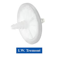 IW Tremont LMNQ-0510 Groundwater Testing In-Line Filter with Nylon Membrane and Low Metals Quartz Microfiber Pre-Filter, Diam: 50mm, 0.45um