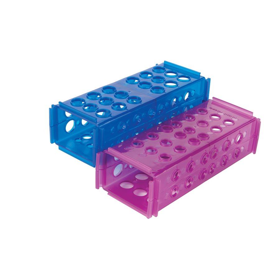 Heathrow Scientific 120685 4 Way Rack Clinical, Purple, pk5