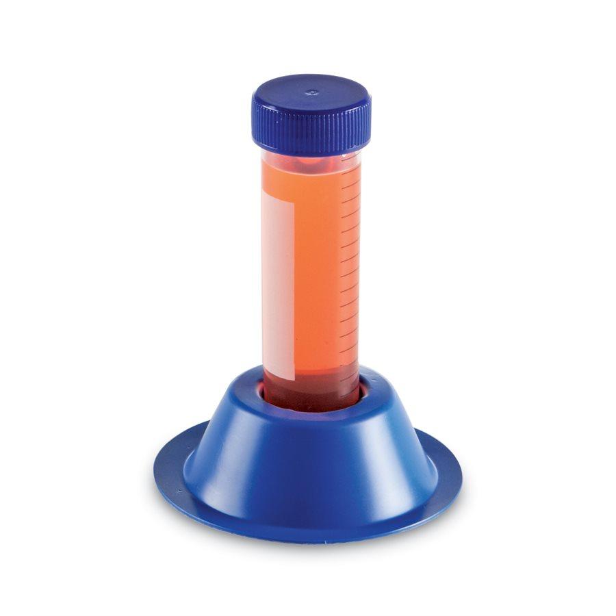 Heathrow Scientific 23053A 1-Well Friction-Fit Tube Rack for 50 mL Tubes, Blue