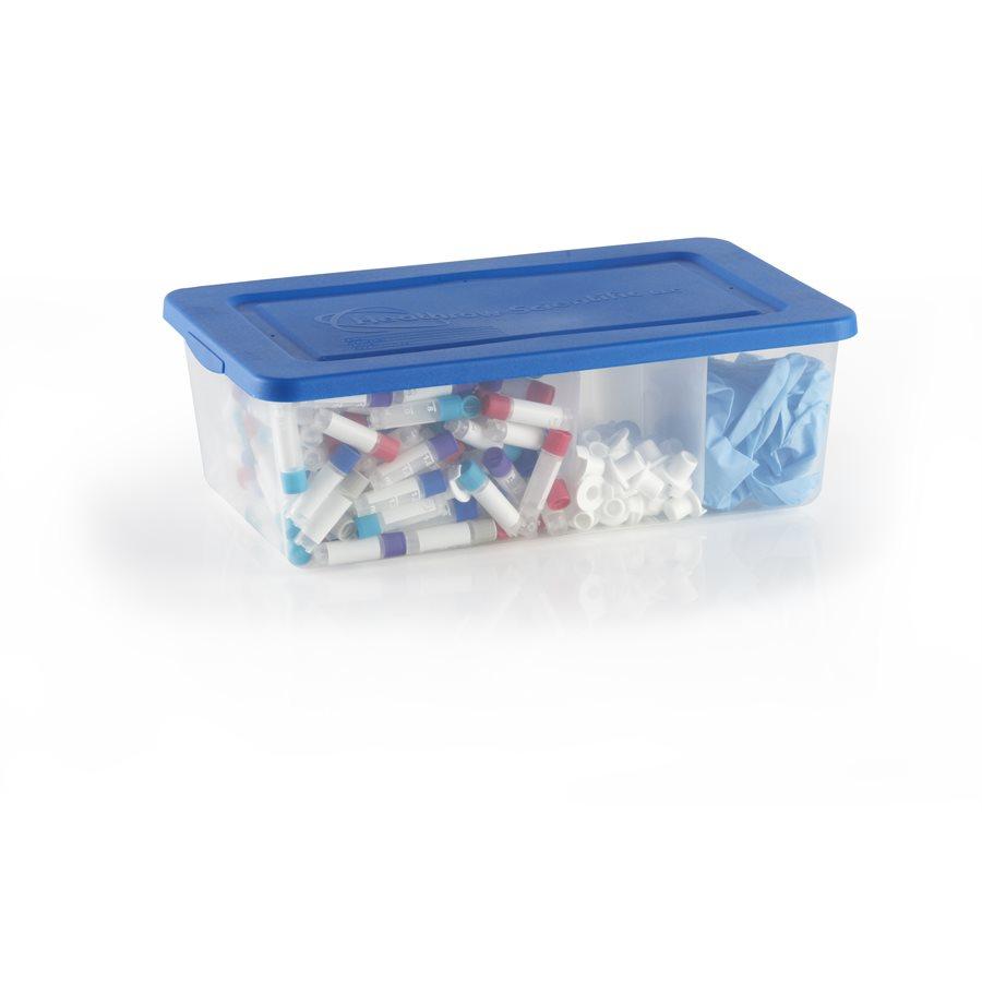 Heathrow Scientific 23453 Tubby Storage Container, Lid & Dividers, Natural