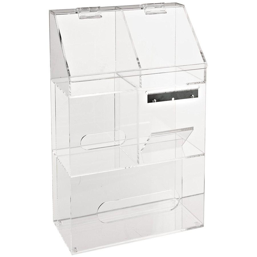 Heathrow Scientific 234523 Workstation Storage Bin, Clear