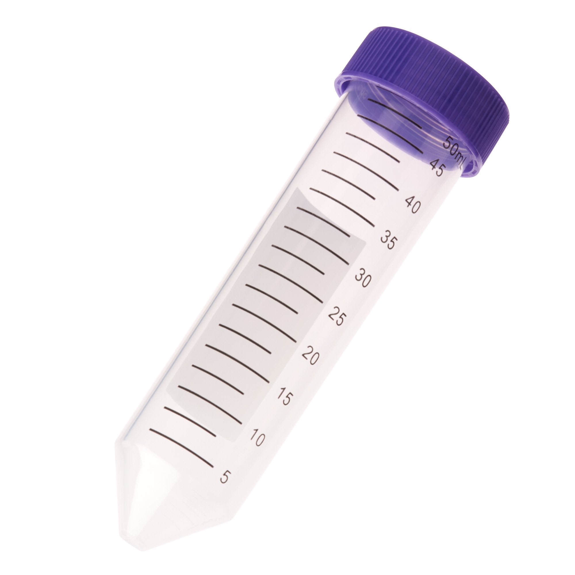 Celltreat 230421P 50mL Centrifuge Tube, Purple Cap - Bag, Sterile