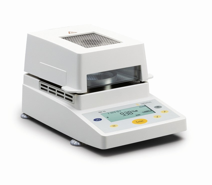 Sartorius MA35M-115US Infrared Moisture Analyzer, 35 g x 1 mg / 0.01%