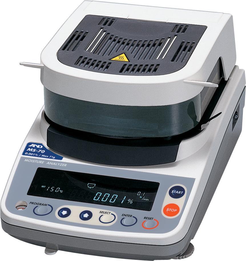 A&D MS70 Moisture Analyzer (Refurbished)