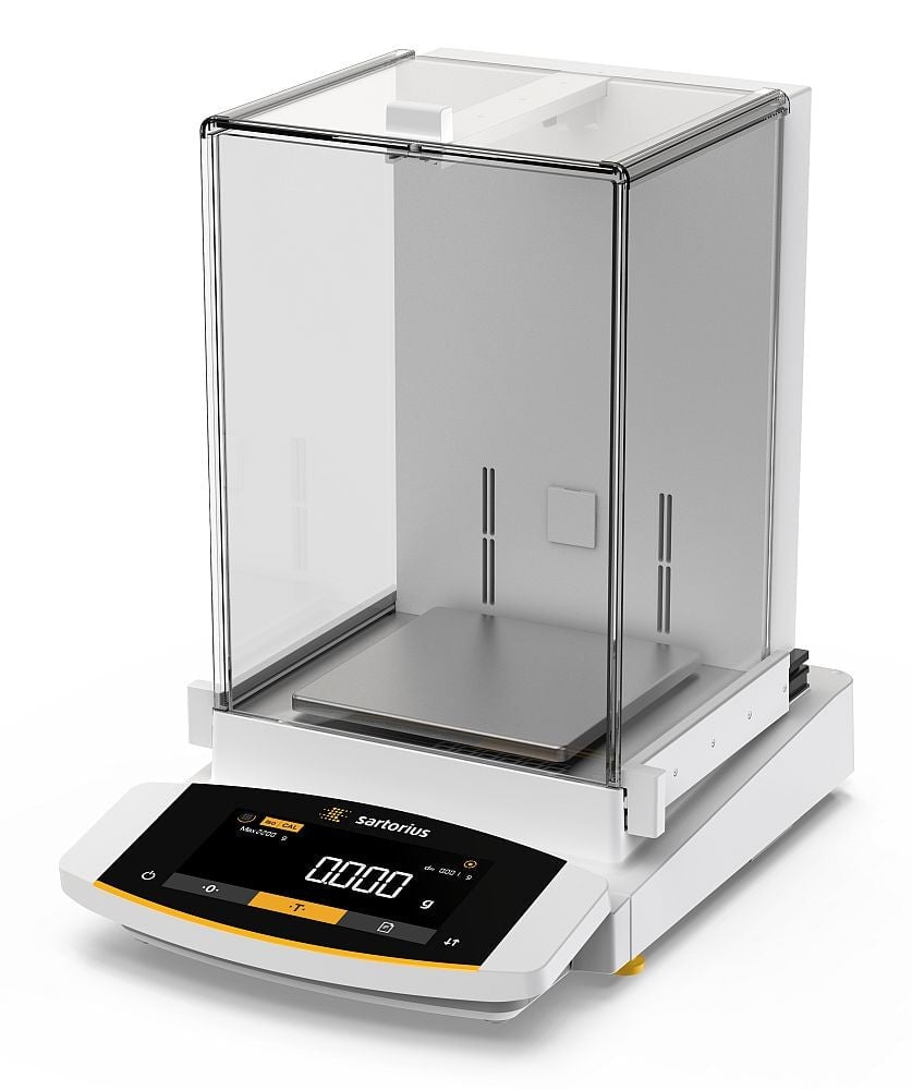 Sartorius MCE2203S-2S00-I Cubis II Precision (Milligram) Balance w/ B&W Touch screen, Auto Doors with Ionizer, 2200 g x 0.001 g