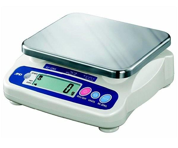 A&D SJ-12KHS SJ Series Low Profile Digital Scale