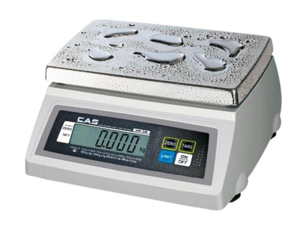 thumbnail image 2 of VisionTechShop TVS Series Portion Control Scale – Stainless Steel, Washdown, Reads In Lb/oz/kg/g 2 of 6