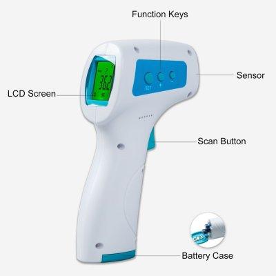 No-Touch Infrared Thermometer - USA stock - Same Day Shipping - No Contact Digital Infrared Thermometer