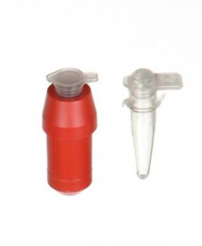 Heathrow Scientific 120015 Gusto Magfuge Tube adapters, 0.2 & 0.5mL tubes, Black