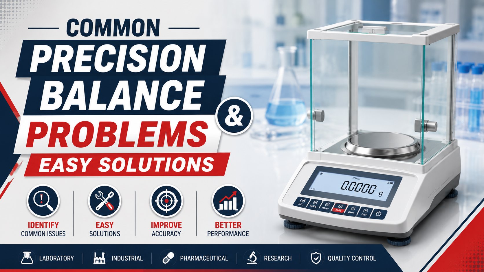 Common Precision Balance Problems and Easy Solutions