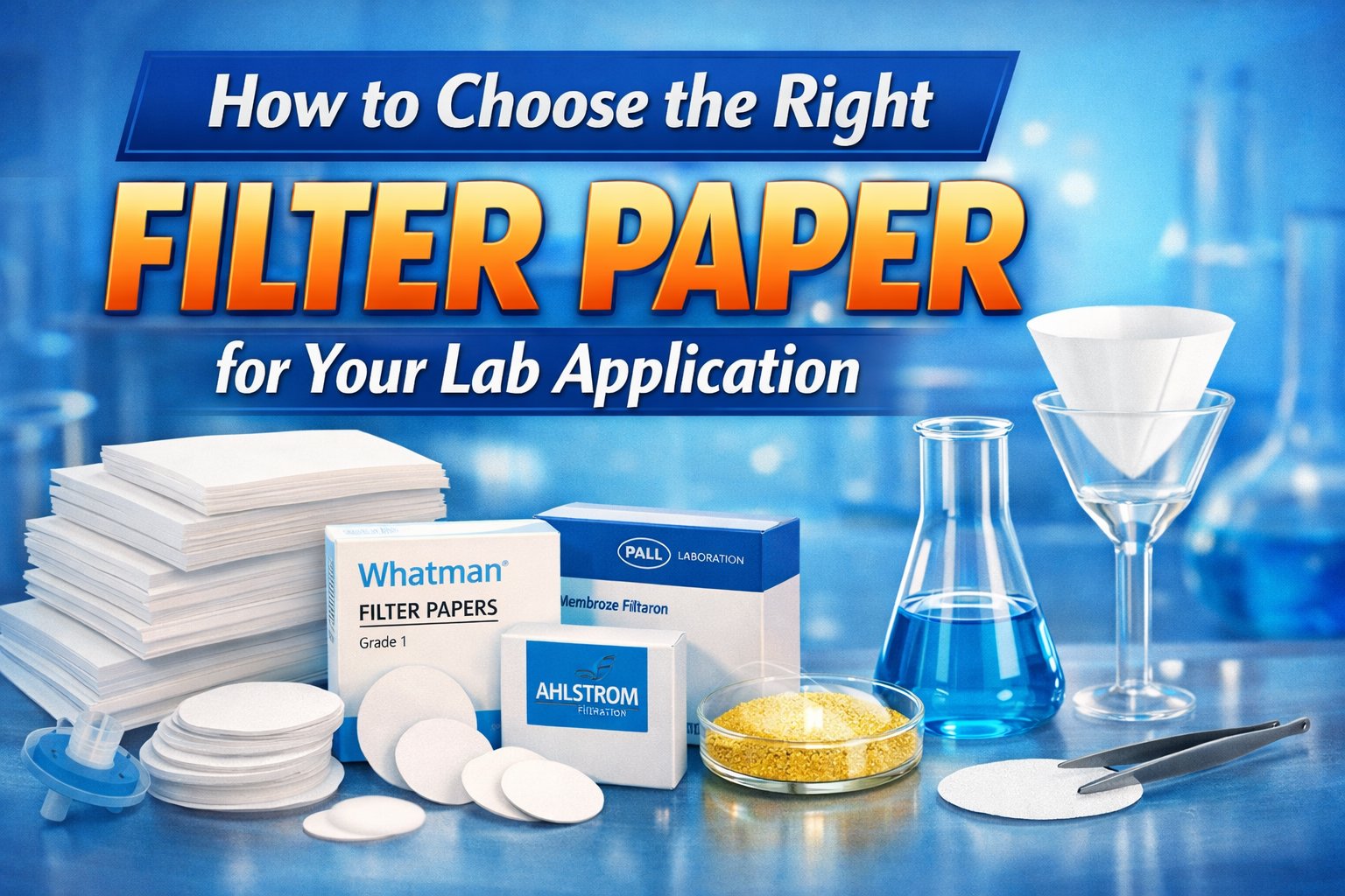 How to Choose the Right Filter Paper for Your Lab Application