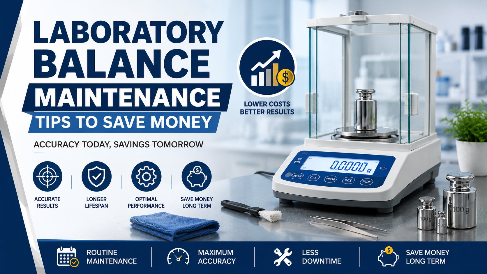 Laboratory Balance Maintenance Tips to Save Money