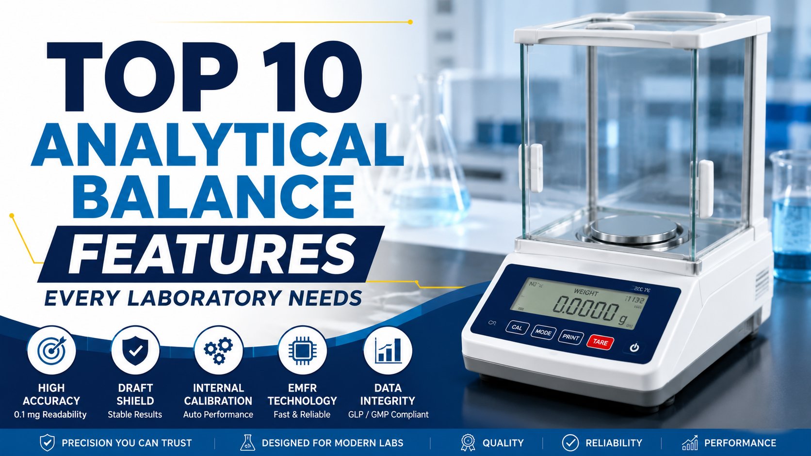 Top 10 Analytical Balance Features Every Laboratory Needs