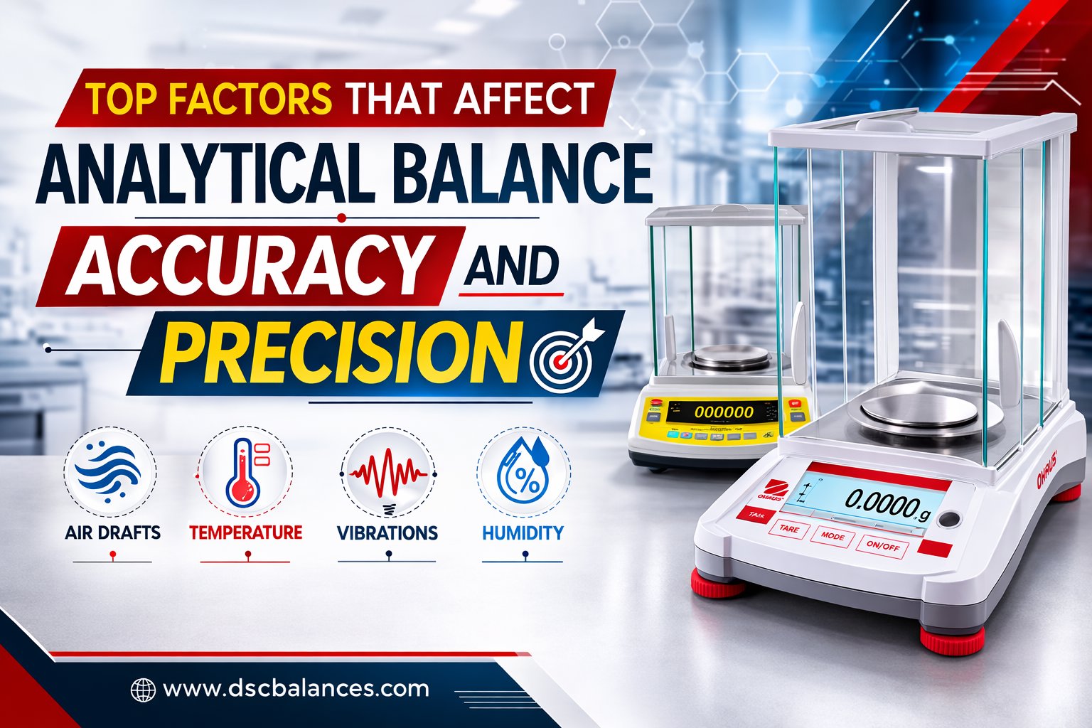 Top Factors That Affect Analytical Balance Accuracy and Precision