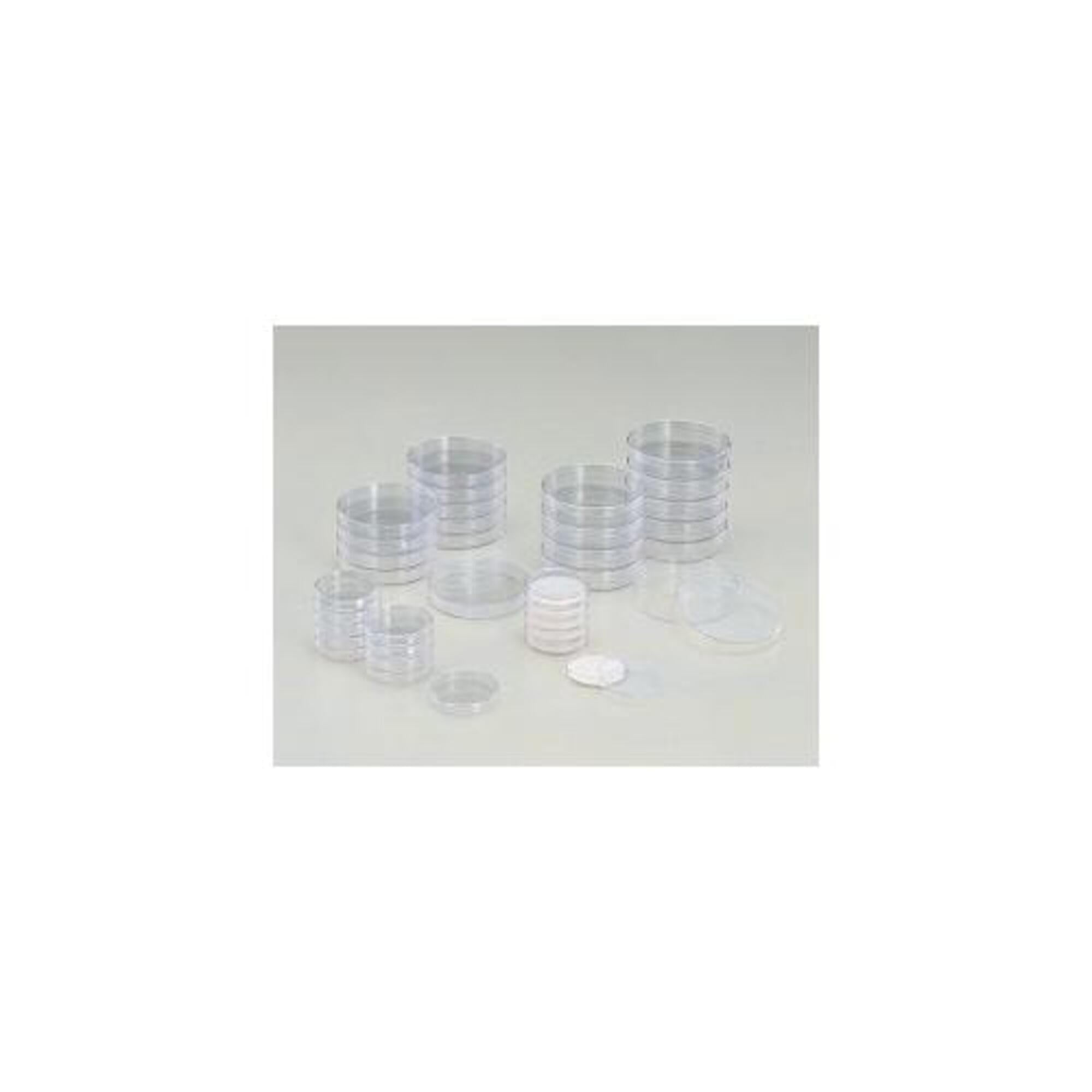 Advantec 42004A00 Petri Dish, w/o Pads, Sterile, 54 x 11mm, 100/PK