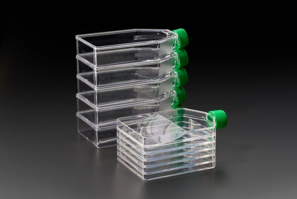 Celltreat 229325 875cm² Tissue Culture Flask, 5-Layer - Vent Cap, Sterile, 8/pk