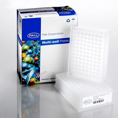 PALL 5041-N AcroPrep 96 Filter Plates, Bio-Inert membrane, 10/pkg