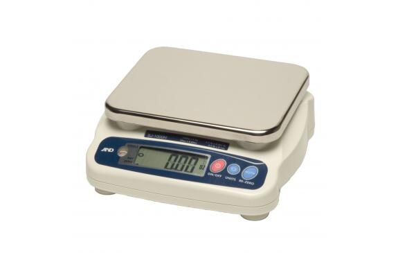 AND Weighing SJ-5000HSF Compact Bench Scale, NTEP, 11 lb x 0.005 lb