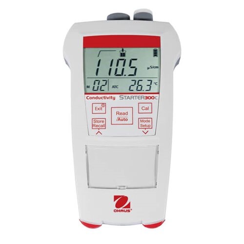 Ohaus Starter 300C Conductivity Portable Water Analysis Meters & Electrodes