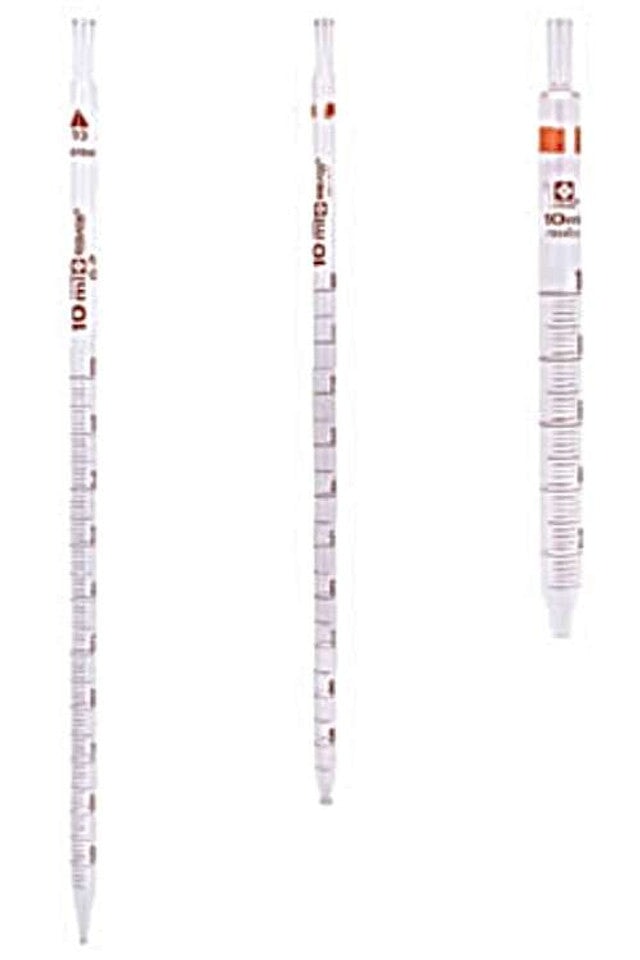 Heathrow Scientific 2011A-2-D Serological Pipets, 2 mL, 0.1 graduation interval, 12/pk