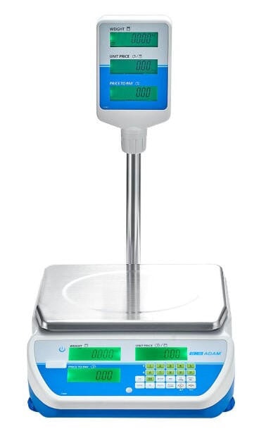 Adam Equipment SWZ 30DP Swift Price Computing Retail Scale, 15 / 30 kg x 5 / 10 g