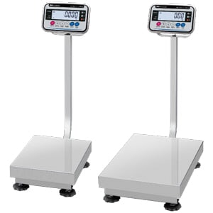 AND Weighing FG-150KCLWP FG-CWP Series Waterproof Platform Scales, 150000 g x 50 g