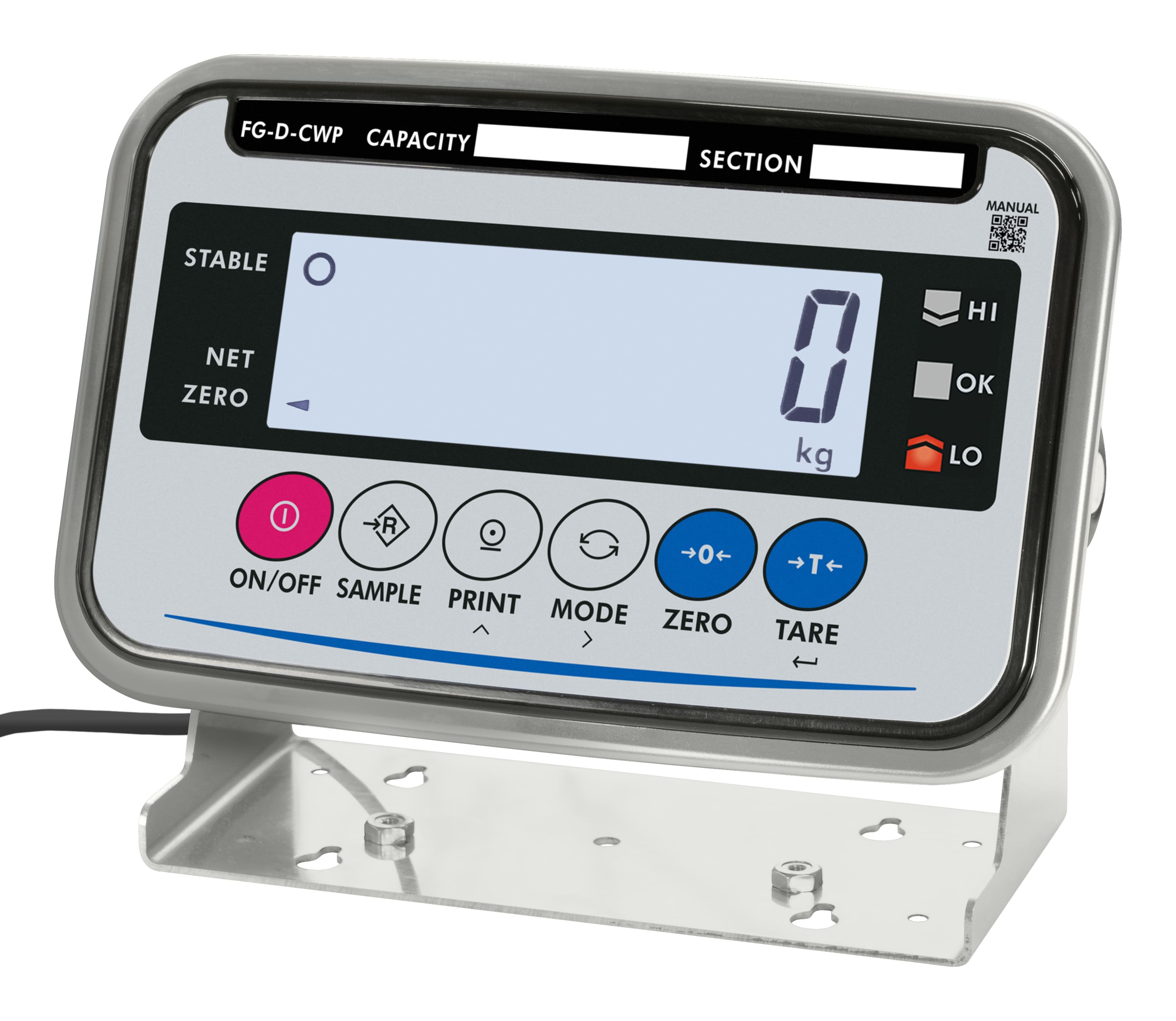 AND Weighing FG-D-CWP Waterproof Static Weighing Indicator