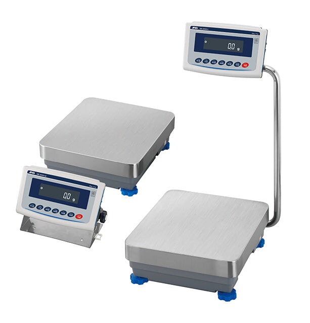 AND Weighing GX-102000LS Apollo GX-L Series High-Capacity Precision Balances, Detached Display, 102000 g x 1 g