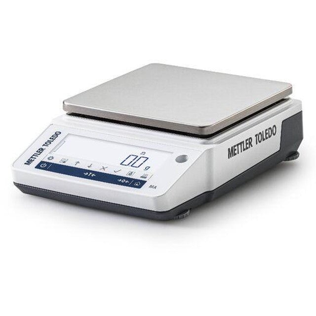 Mettler Toledo MA602P/A Precision Balance, Internal Calibration, Used portably with batteries, NTEP, 620 g x 0.01 g