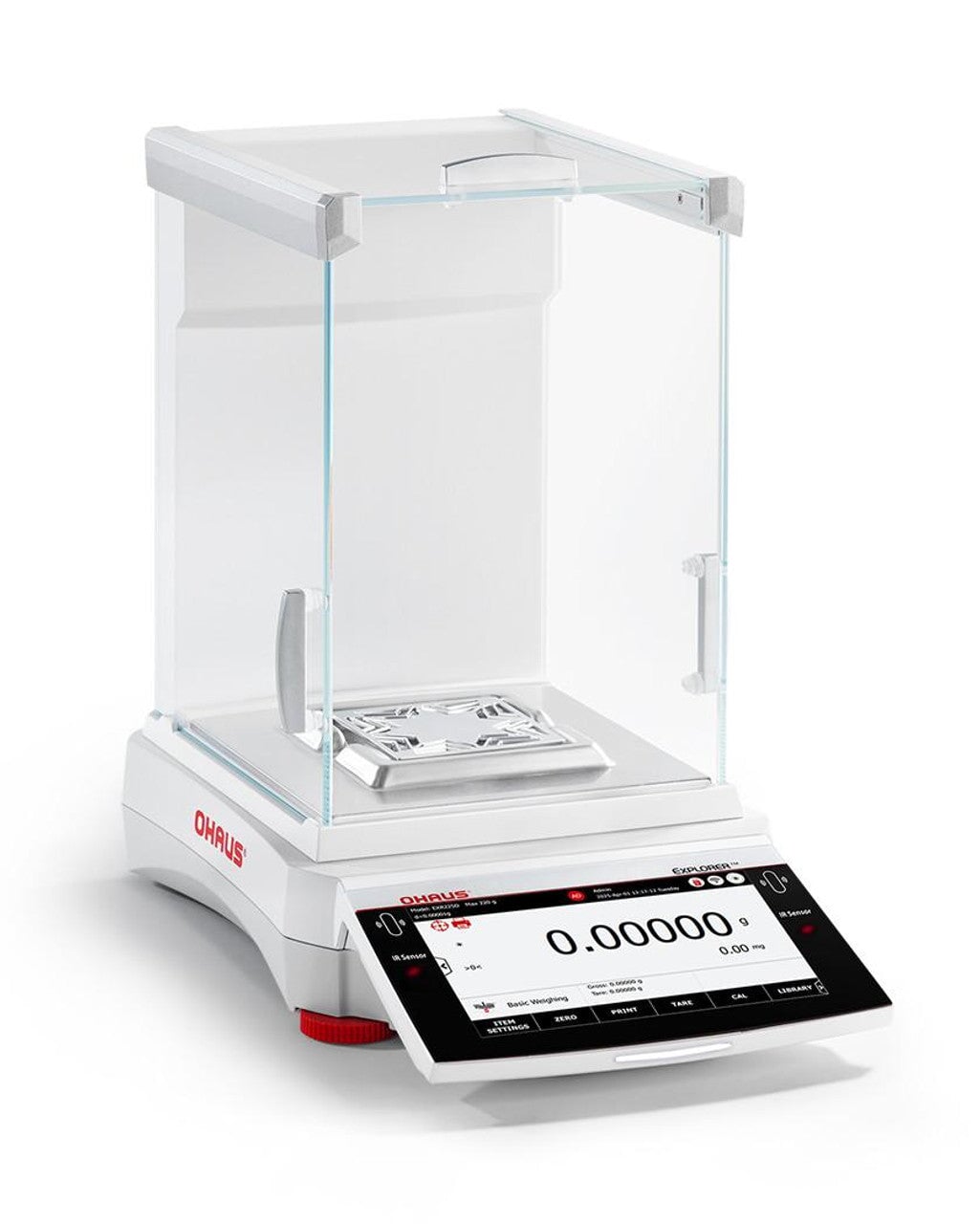 Ohaus EXR125D Explorer Semi Microbalance, 82 g/ 120 g x 0.01 mg / 0.1 mg