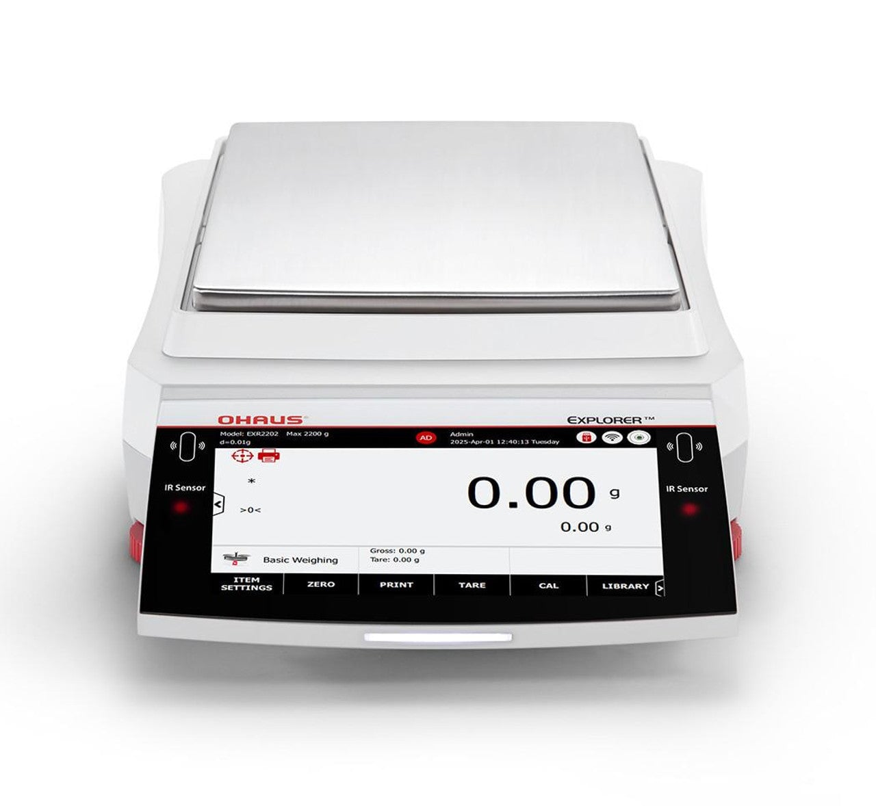 Ohaus EXR8202 Explorer Precision Balance, 8200 g x 0.01 g