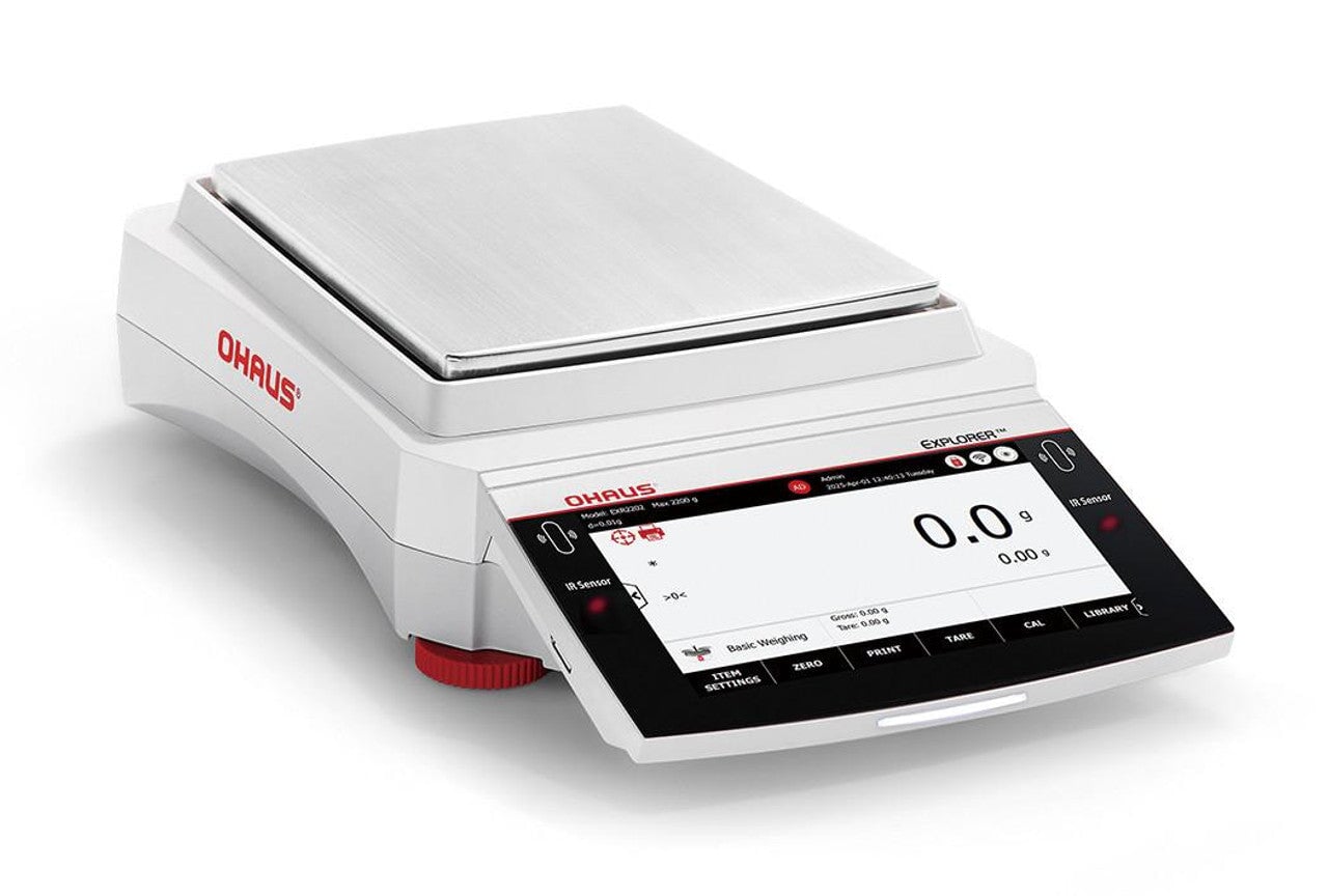 Ohaus EXR12202 Explorer Precision Balance, 12200 g x 0.01 g