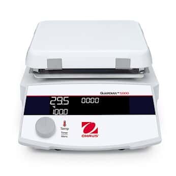 Ohaus e-G52HP07C Guardian 5000 Hotplate, Ceramic, 7 in x 7 in, 120 V
