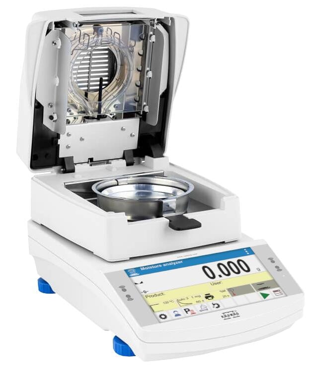Radwag MA 50/1.X7.IC.A Moisture Analyzer, 50 g x 0.1 mg, 0.0001%