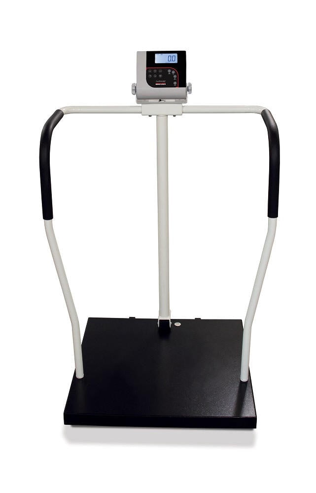 Ricelake 170139 260-10-1 Bariatric Handrail Scale, 800 lb x 0.2 lb
