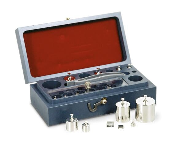 Ricelake 12295 Precision Laboratory Weight Set, 100 g - 10 mg, 17 Pieces, ASTM Class 3