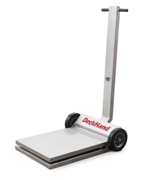 Ricelake 41298 Stainless Steel DeckHand Portable Floor Scale, 2000 lb, Class III, NTEP