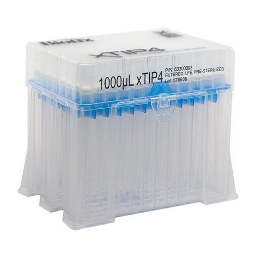 Biotix 63300003 LTS Compatible Pipette Tips 100-1000µL Racked, Filtered, Sterilized, 8 racks of 96/pack (Rainin Alternative)