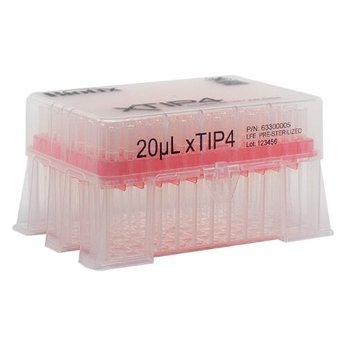 Biotix 63300020 LTS Compatible Pipette Tips 0.1-20µL Racked, 10 racks of 96/pack (Rainin Alternative)