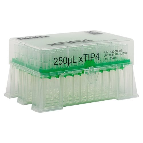 Biotix 63300006 LTS Compatible Pipette Tips 10-250µL Racked, Sterilized, 10 racks of 96/pack (Rainin Alternative)
