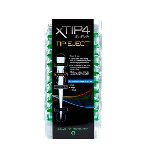 Biotix 63300016 LTS Compatible Pipette Tips 10-250µL Tip Eject Reload, Sterilized, 10 refills of 96/pack (Rainin Alternative)